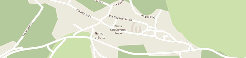 Mappa della impresa degara a TIARNO DI SOTTO