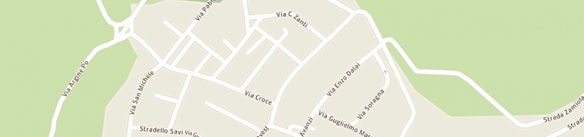 Mappa della impresa rovani erminio a LUZZARA