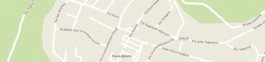Mappa della impresa ome (srl) a LUZZARA