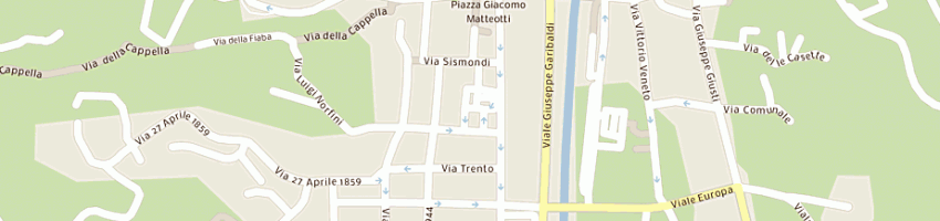 Mappa della impresa comune di pescia a PESCIA