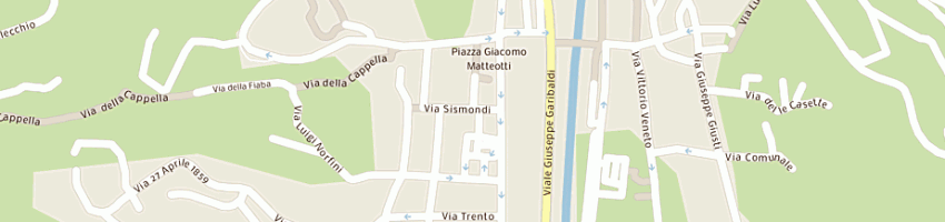 Mappa della impresa agenzia assistenza automobilistica di toni fabrizio e c snc a PESCIA
