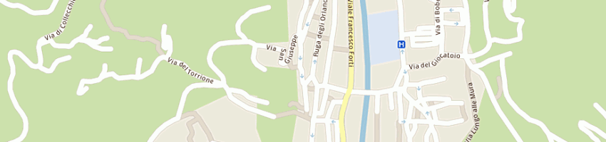 Mappa della impresa cisoni giancarlo a PESCIA