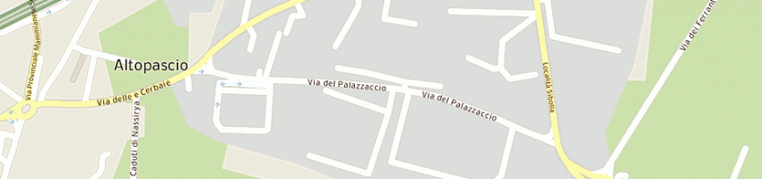 Mappa della impresa garden luce srl a ALTOPASCIO