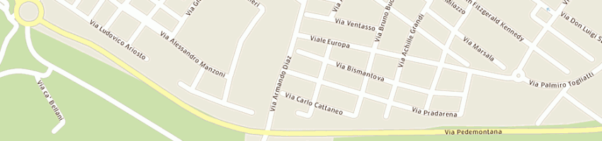 Mappa della impresa burani cesare a SCANDIANO