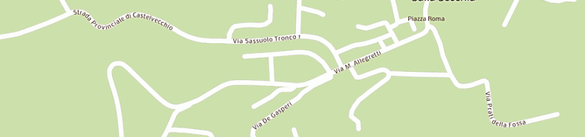 Mappa della impresa scuola media statale a manzoni a PRIGNANO SULLA SECCHIA