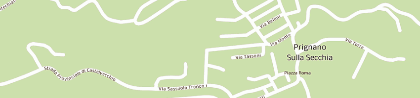 Mappa della impresa costi marco a PRIGNANO SULLA SECCHIA