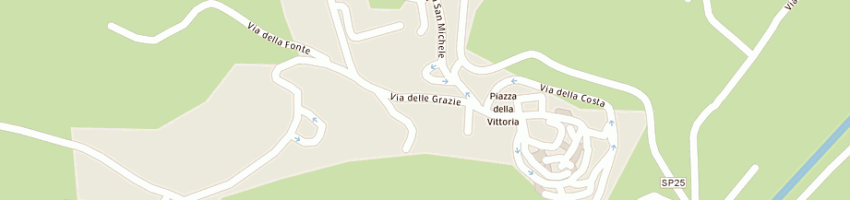 Mappa della impresa assifour di alessio belli e c snc a SANTA MARIA A MONTE