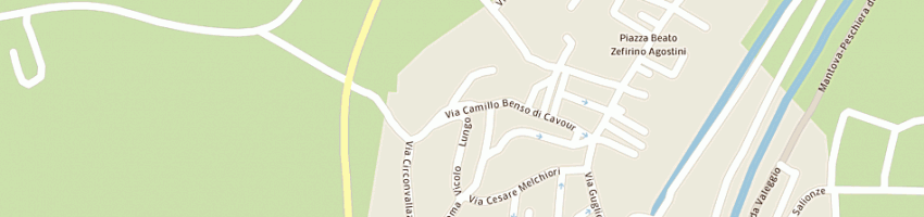 Mappa della impresa baroni carni srl a MONZAMBANO