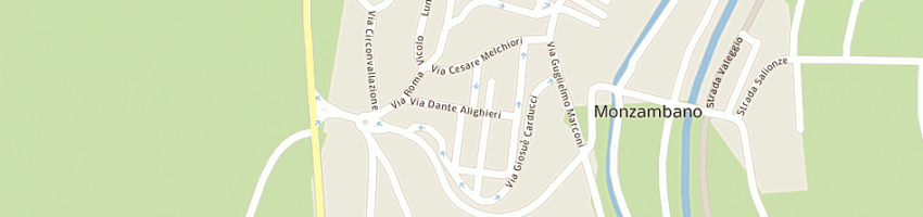 Mappa della impresa rossi claudia ivana a MONZAMBANO