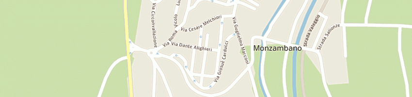 Mappa della impresa mezzani giancarlo a MONZAMBANO