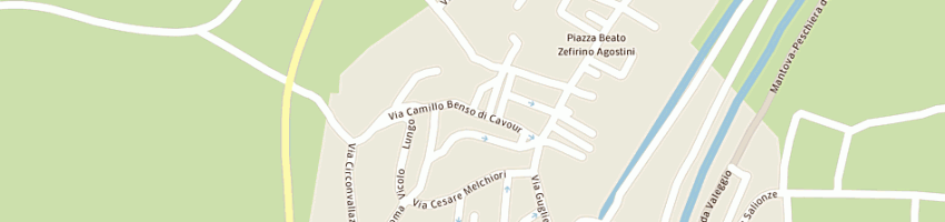 Mappa della impresa libero centro anziani comunale a MONZAMBANO