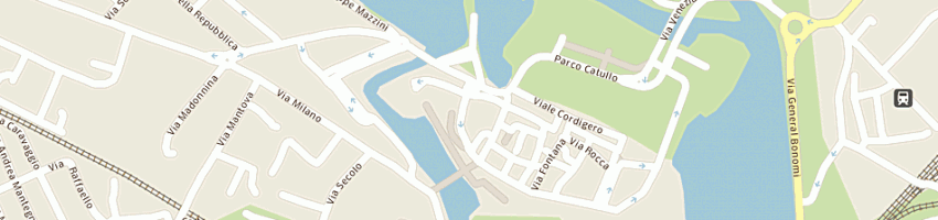 Mappa della impresa bianco giovanna a PESCHIERA DEL GARDA