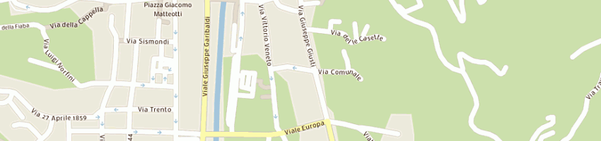 Mappa della impresa pucci vittorio a PESCIA