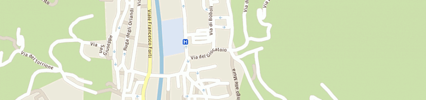 Mappa della impresa gialdini renzo a PESCIA