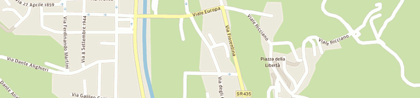 Mappa della impresa tripodi elio a PESCIA