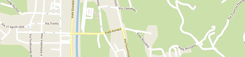 Mappa della impresa studioalfa snc di del bianco fabrizio e ricci alessandro a PESCIA