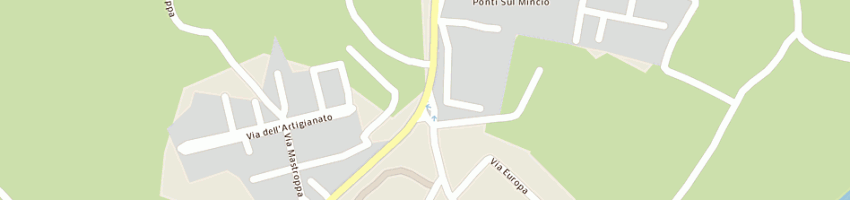 Mappa della impresa cantina sociale dei colli morenici dell'alto mantovano a PONTI SUL MINCIO