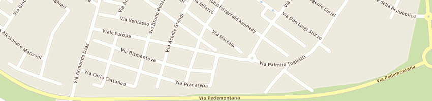 Mappa della impresa municipio di scandiano a SCANDIANO