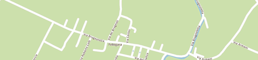 Mappa della impresa arcobaleno sulla citta' a SCANDIANO