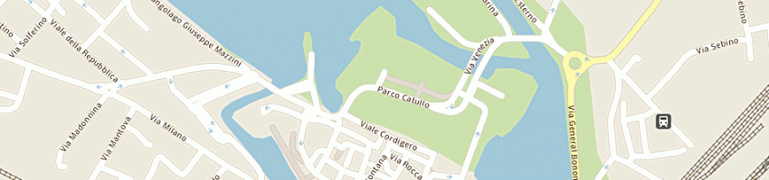 Mappa della impresa centro sociale pensionati arilica a PESCHIERA DEL GARDA