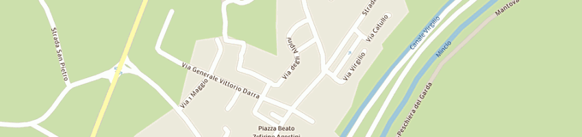 Mappa della impresa melchiori claudio a MONZAMBANO
