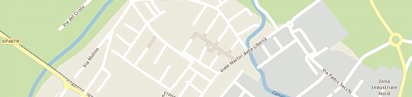 Mappa della impresa hotel sirio srl a SCANDIANO