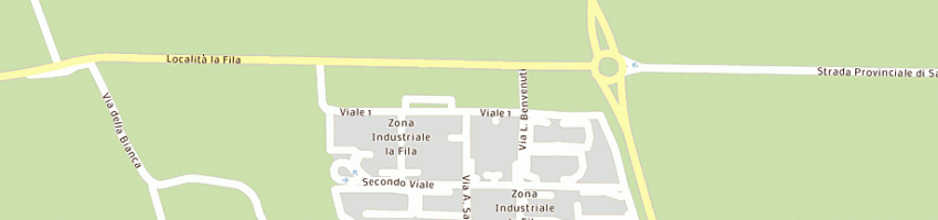 Mappa della impresa bbf snc di bertini luca e c a PECCIOLI