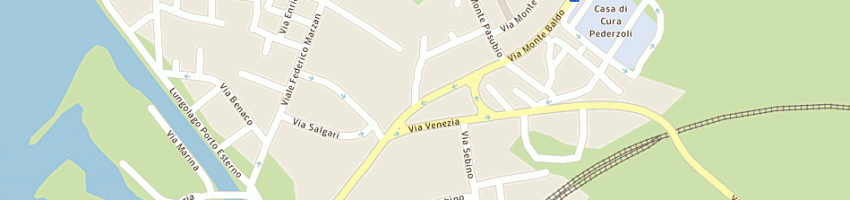 Mappa della impresa francazzi vittorio a PESCHIERA DEL GARDA