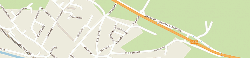 Mappa della impresa reinigungsservice di tappeiner elisabeth a LASA