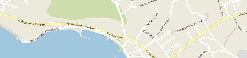 Mappa della impresa albergo flora a GARDA