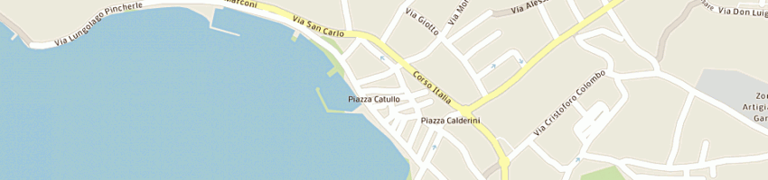 Mappa della impresa center music a GARDA