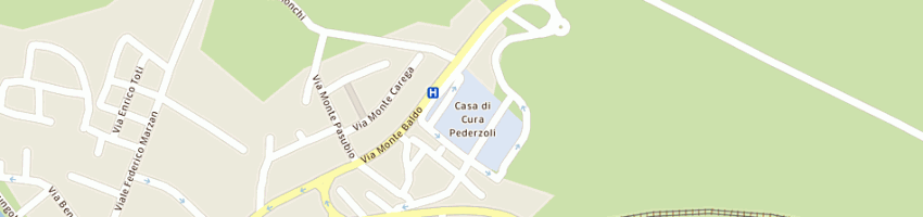 Mappa della impresa casa di cura polispecialistica pederzoli spa a PESCHIERA DEL GARDA