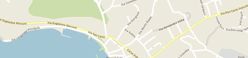 Mappa della impresa albergo flora a GARDA