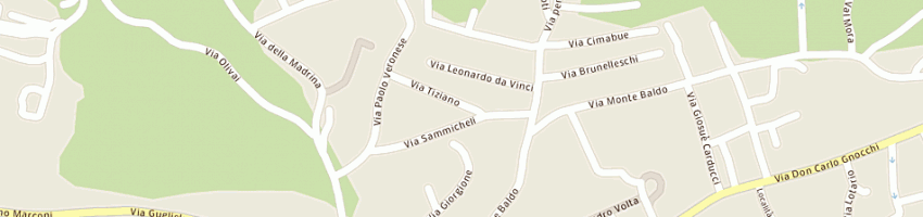 Mappa della impresa pincini riccardo a GARDA