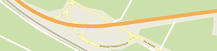 Mappa della impresa venturini luciano a FOLLONICA