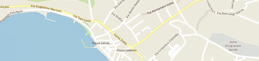 Mappa della impresa easycomp snc di allevato cristian e nicolini andrea a GARDA