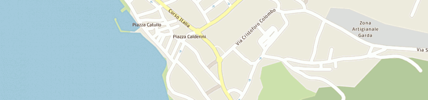 Mappa della impresa hotel bisesti (srl) a GARDA