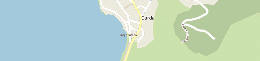 Mappa della impresa albergo conca d'oro a GARDA