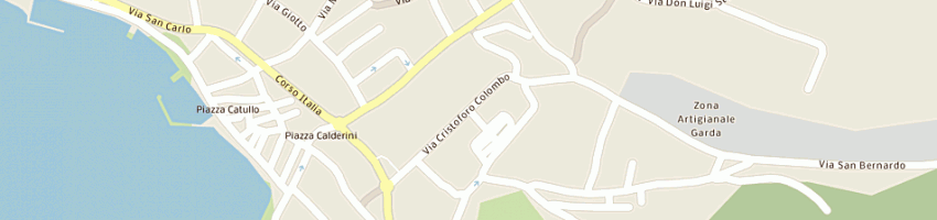 Mappa della impresa hotel la perla a GARDA