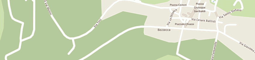 Mappa della impresa bartoli di bartoli mauro e c sas a BEZZECCA