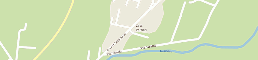Mappa della impresa spagni e pioppi (snc) a SCANDIANO