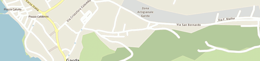 Mappa della impresa tosetti stefano a GARDA