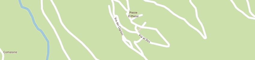 Mappa della impresa dapra' gianni a PEIO