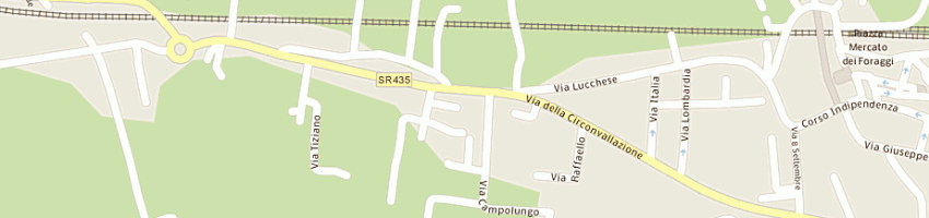 Mappa della impresa bauhaus grafica immagine pubblicita' sas di stefano spiccianie c a BUGGIANO