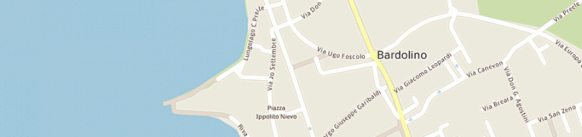Mappa della impresa circolo anziani bardolino a BARDOLINO
