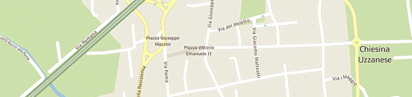 Mappa della impresa emporio agrario benigni snc a CHIESINA UZZANESE