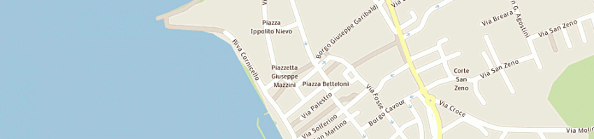 Mappa della impresa la lanterna srl a BARDOLINO