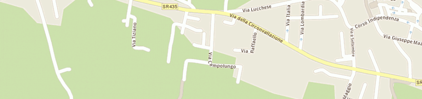 Mappa della impresa giorgetti mauro (srl) a BUGGIANO
