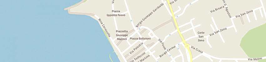 Mappa della impresa ristorante il giardino delle esperidi snc a BARDOLINO