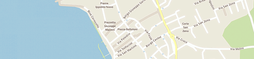 Mappa della impresa azzolini gianfranco a BARDOLINO